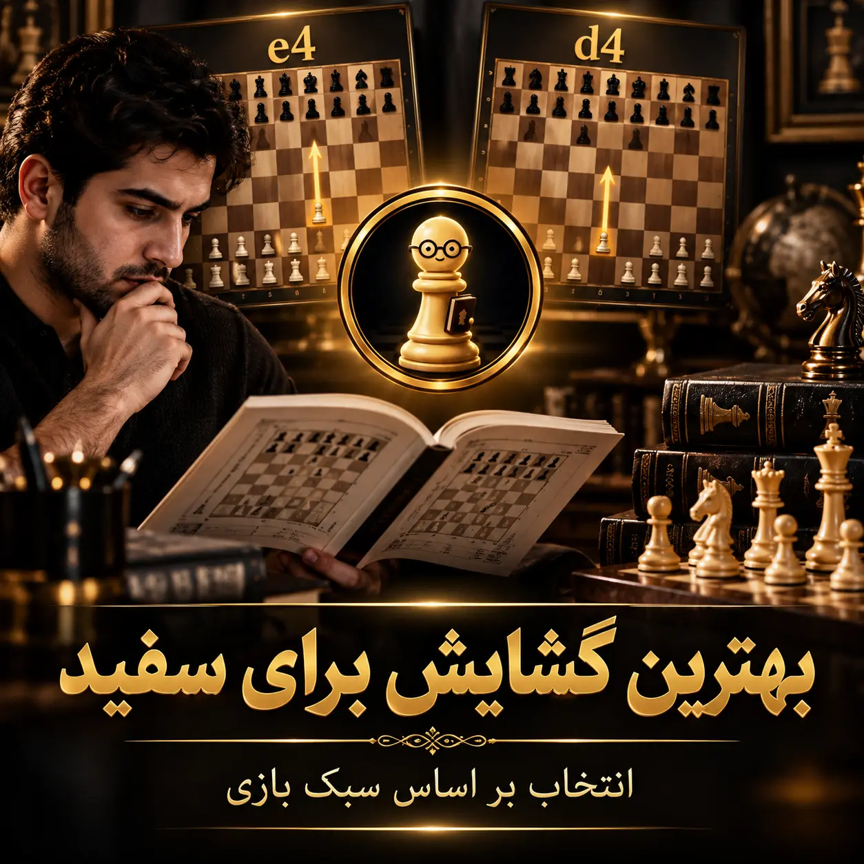 بهترین گشایش شطرنج برای سفید؛ انتخاب بر اساس سبک بازی