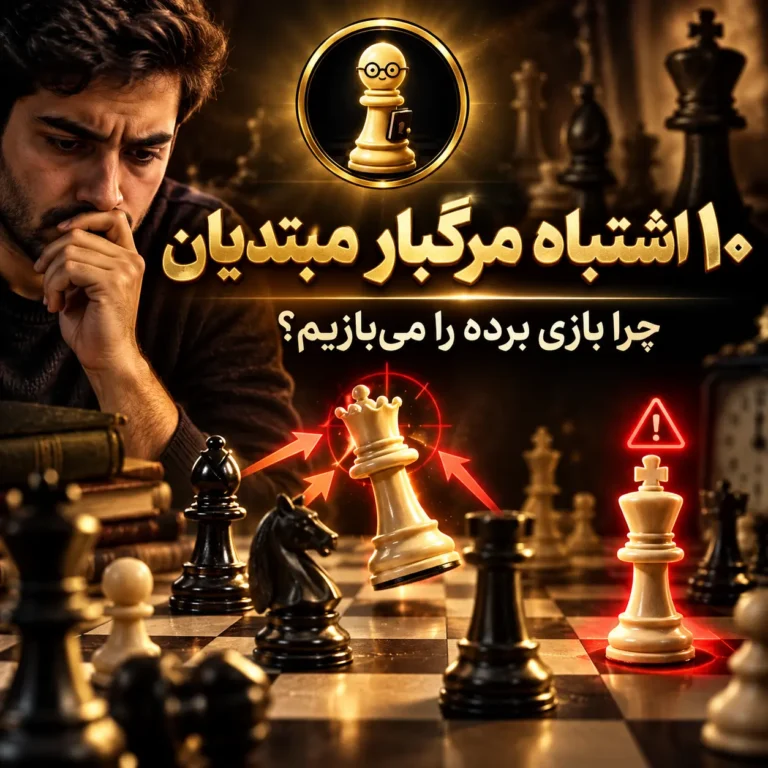 ۱۰ اشتباه شطرنجبازان مبتدی که بازی برده را خراب میکند